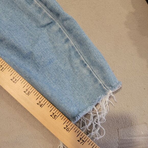 Paige Verdugo Ankle Jeans Mid Rise Size 30 Distressed - Picture 7 of 8